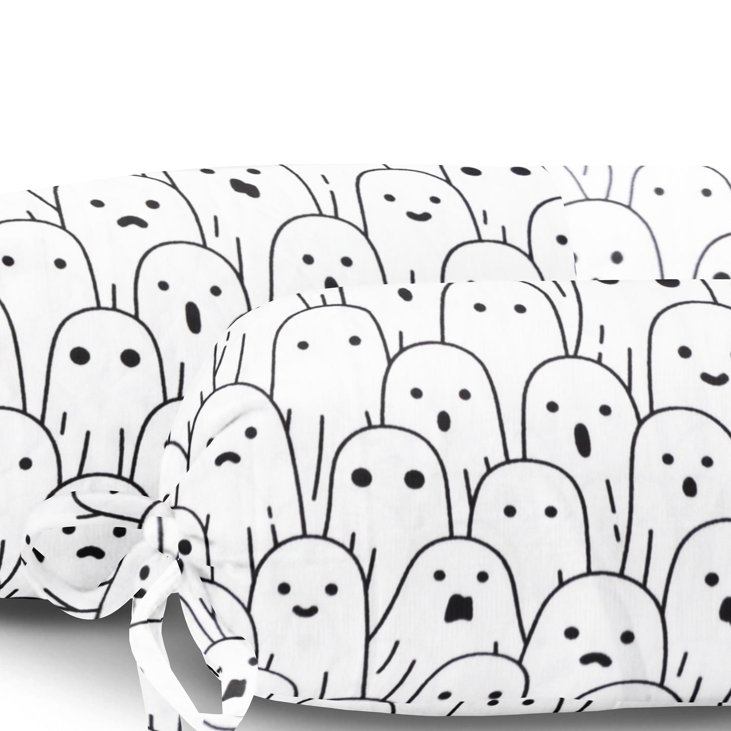 ‘Casper’ Organic Baby Bolster Cover