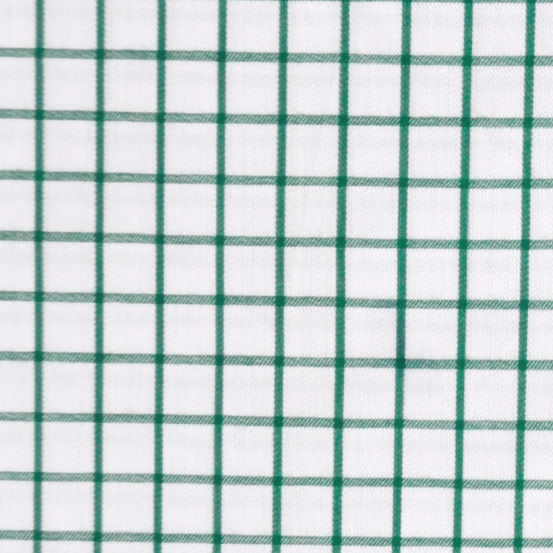 ‘Green Square’ Organic Baby Bolster Cover