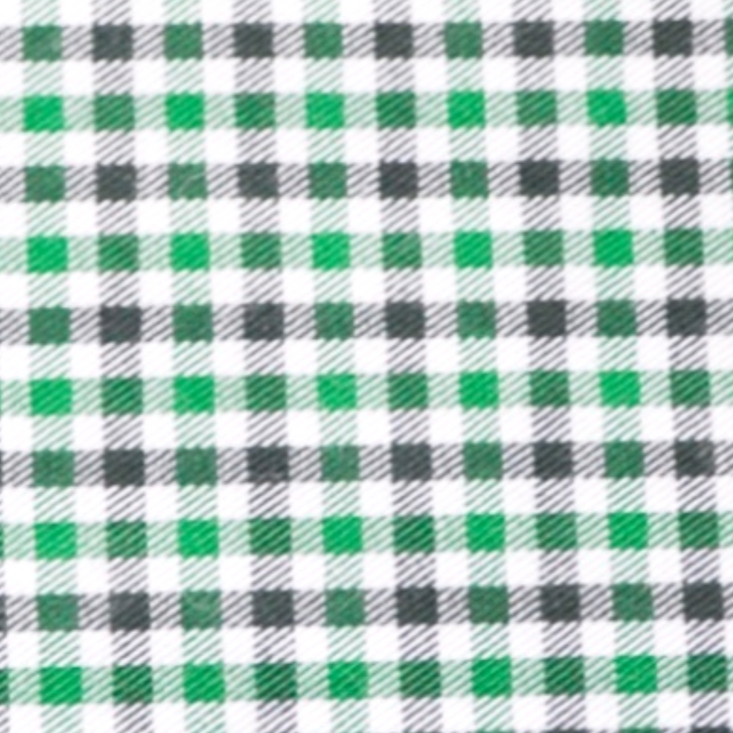 'Green and Black Checks' Organic Baby Pillow Cover