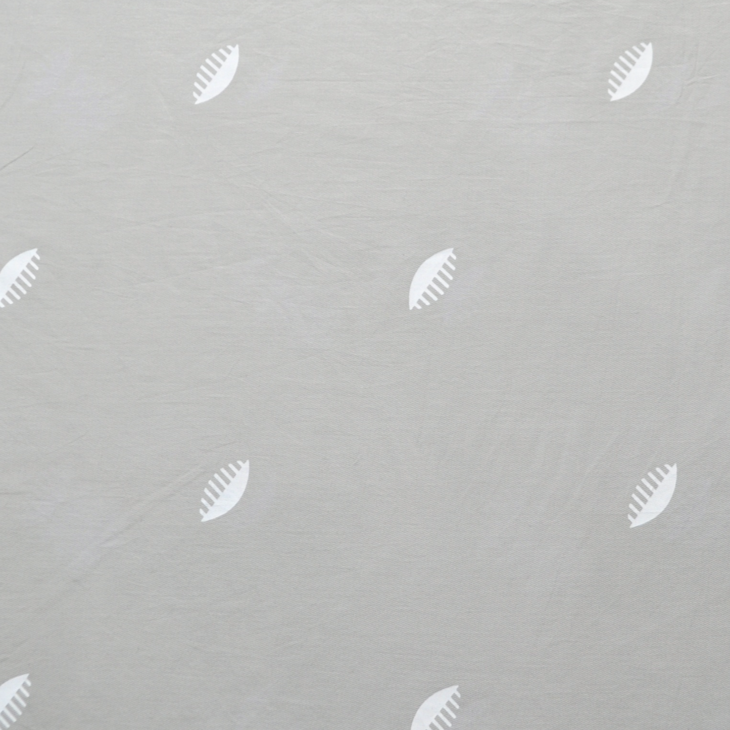 'Grey Comb' Organic Baby Pillow Cover