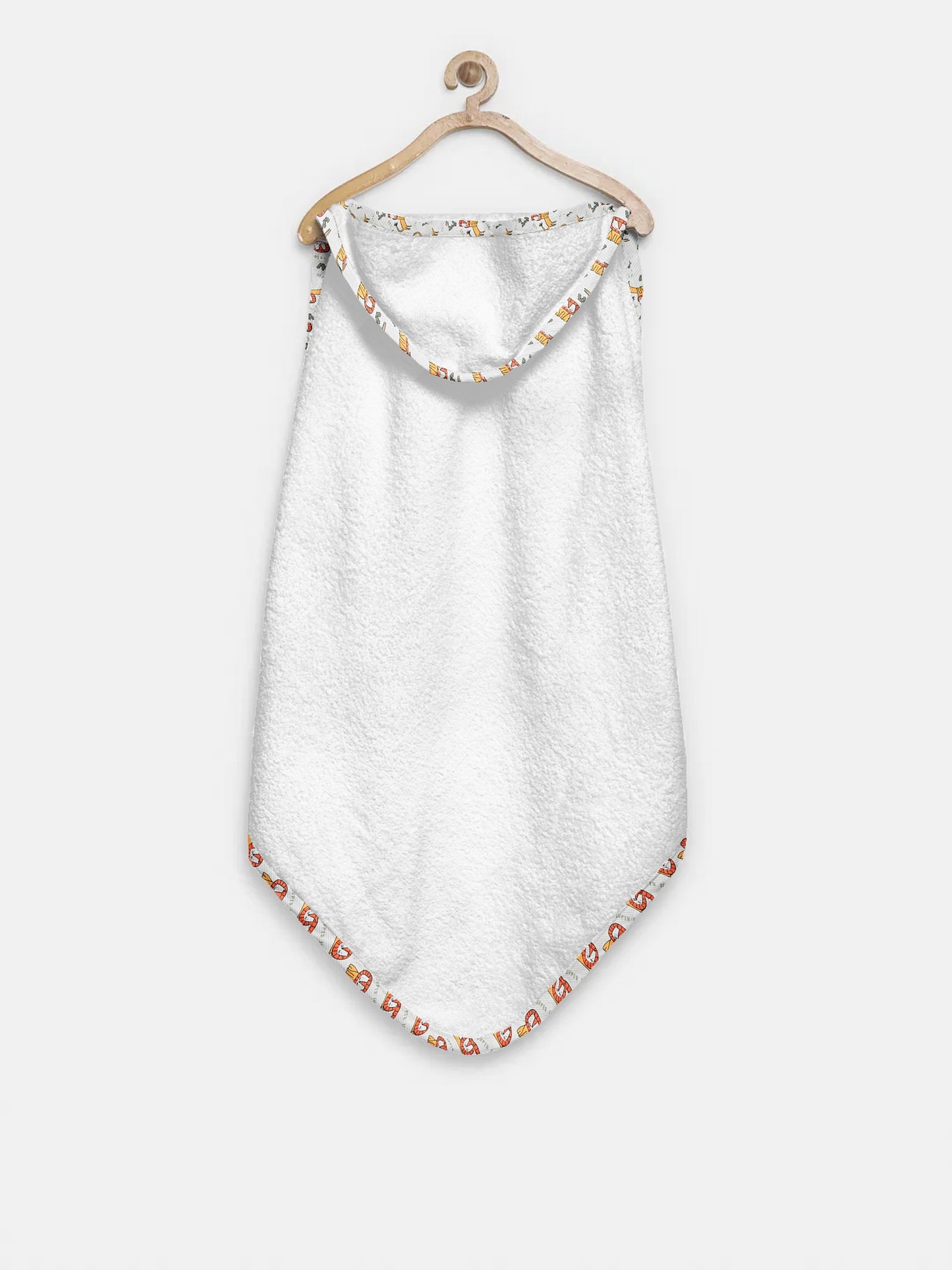 'Lion Print’ Organic Hooded Towel Set