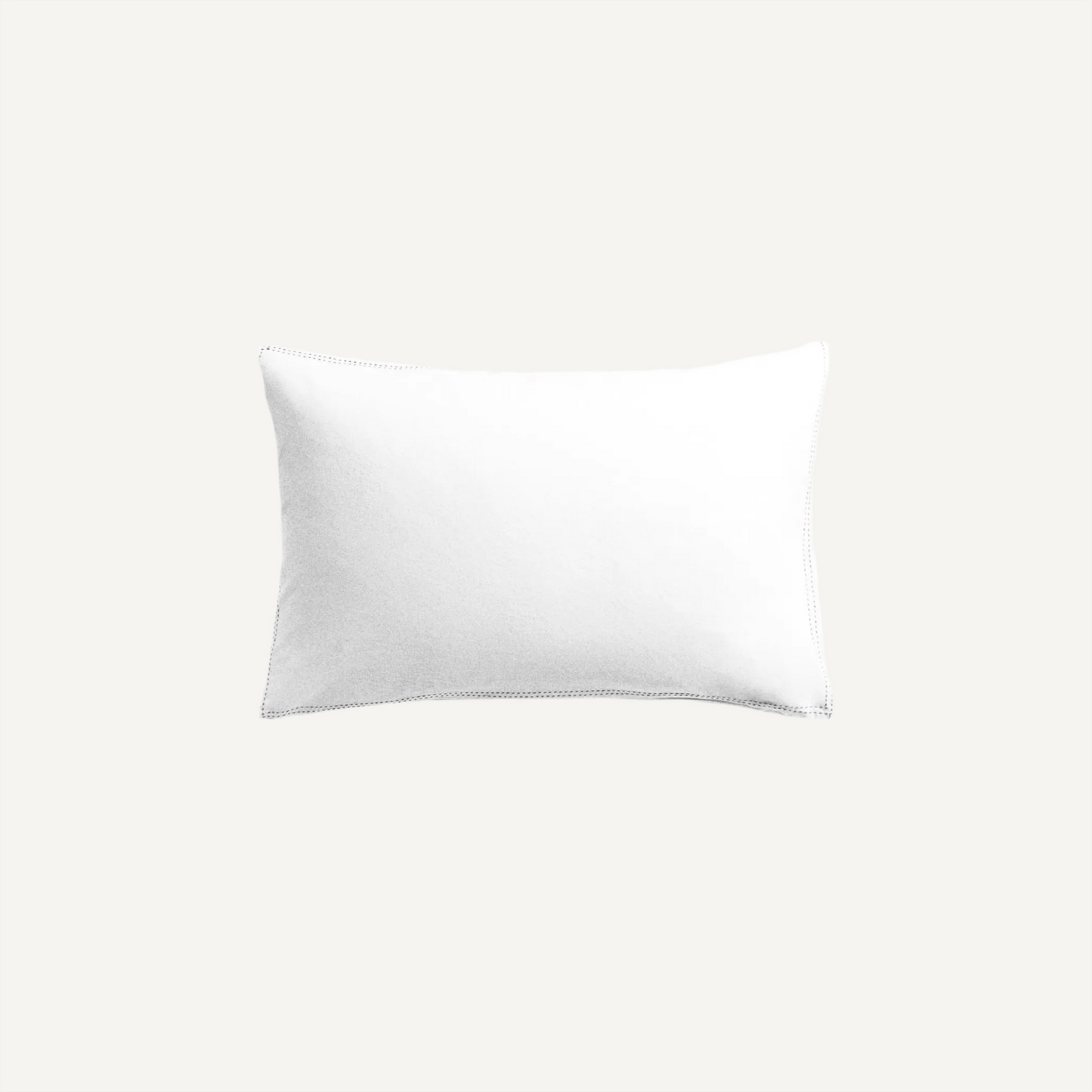 ‘Off-White’ Organic Junior Pillow Cover