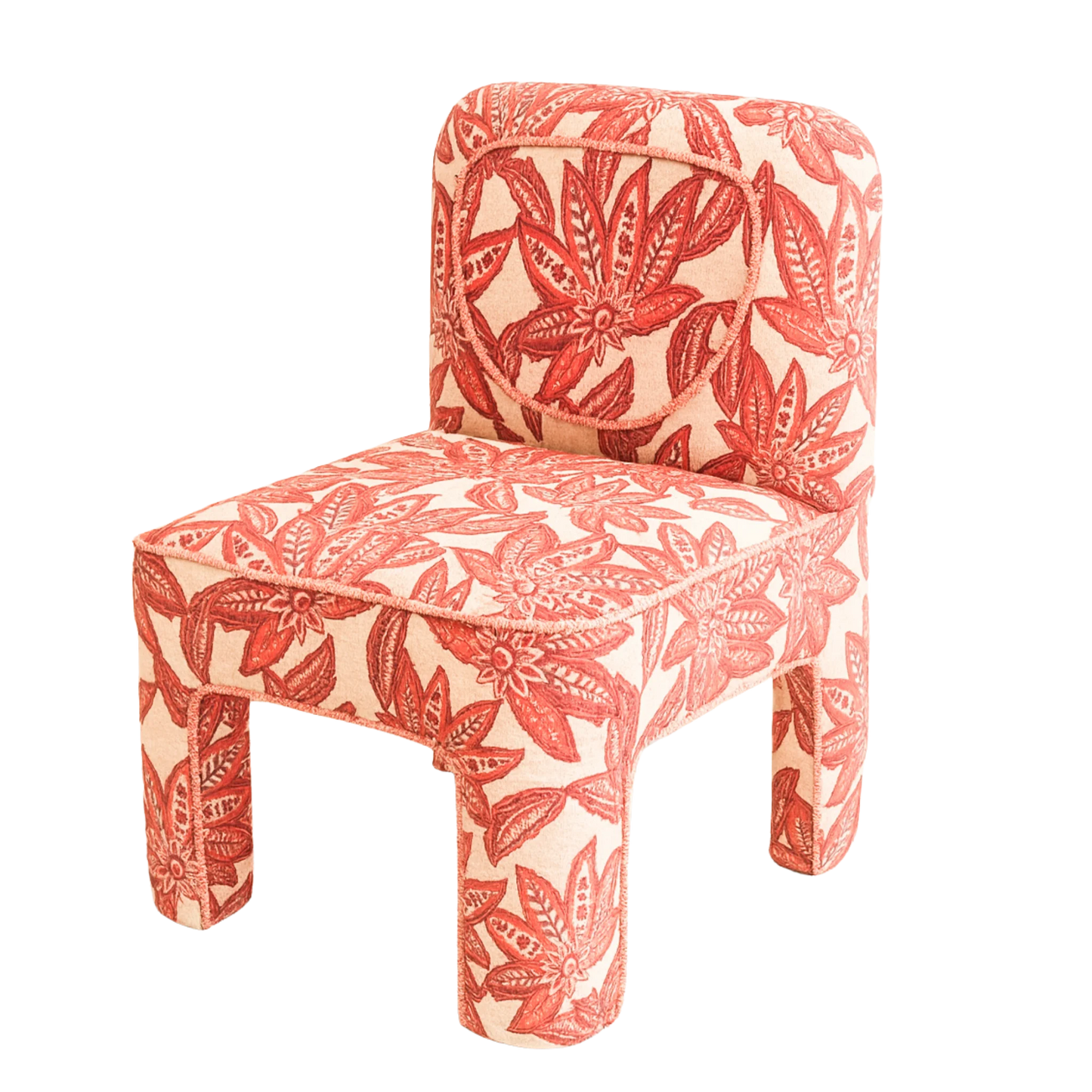 Red Vintage Print