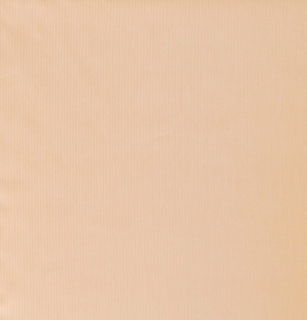 'Orange Stripe’ Organic Fitted Crib Sheet