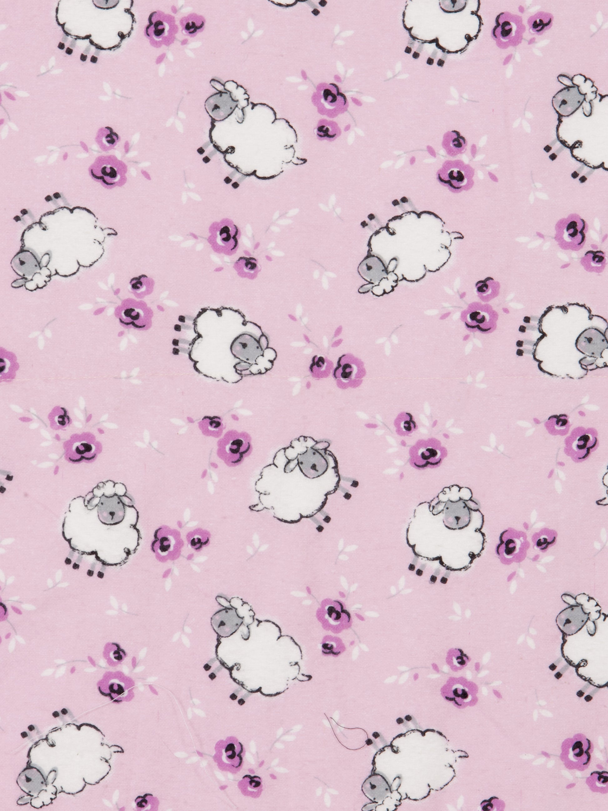 ‘Pink Sheep’ Organic Junior Blanket