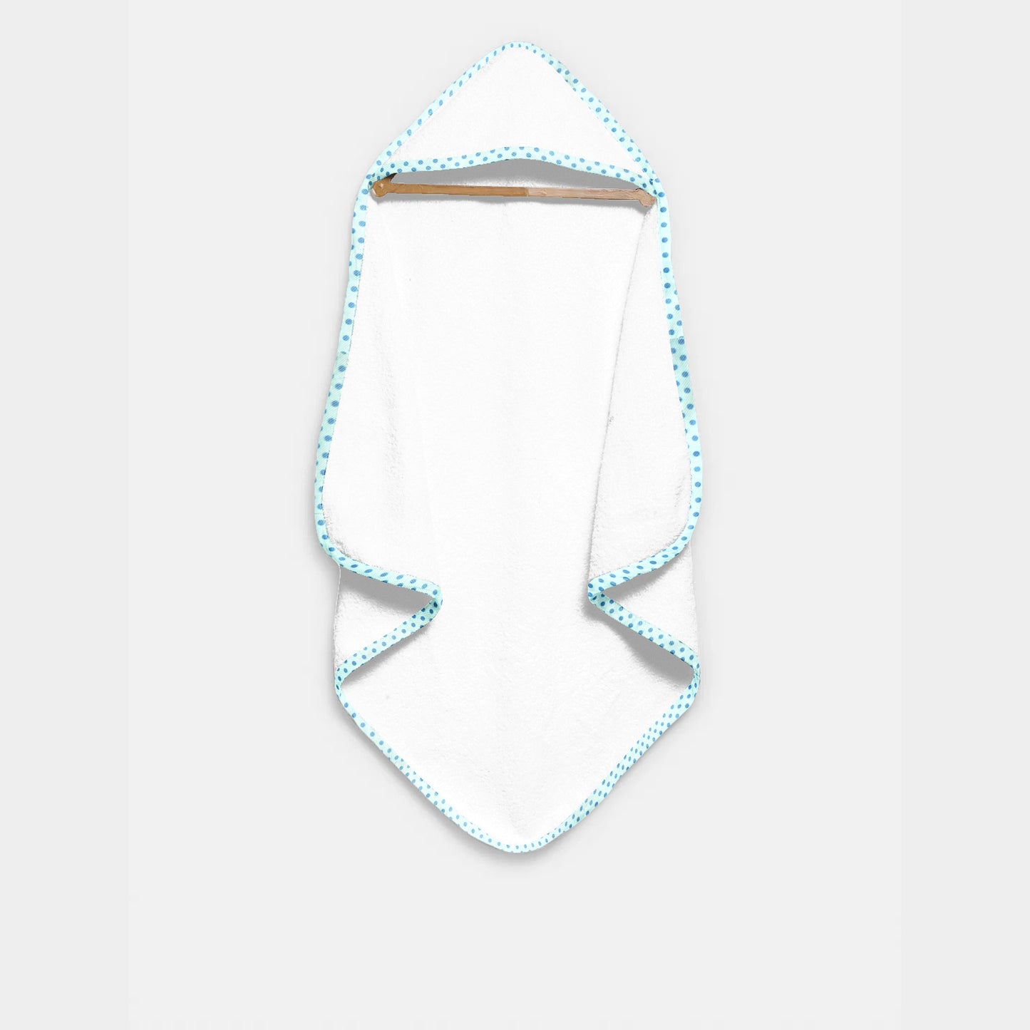 ‘Blue on Blue ’ Organic Hooded Towel Set