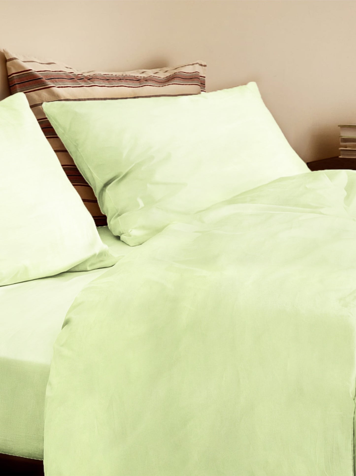 'Lime Green' Organic Duvet Cover