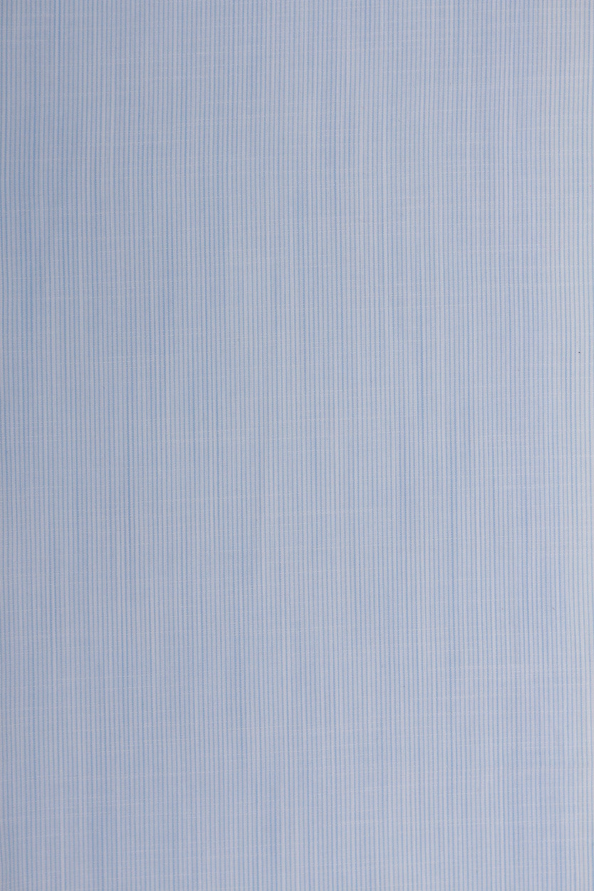 Blue and White Stripe' Organic Duvet Cover