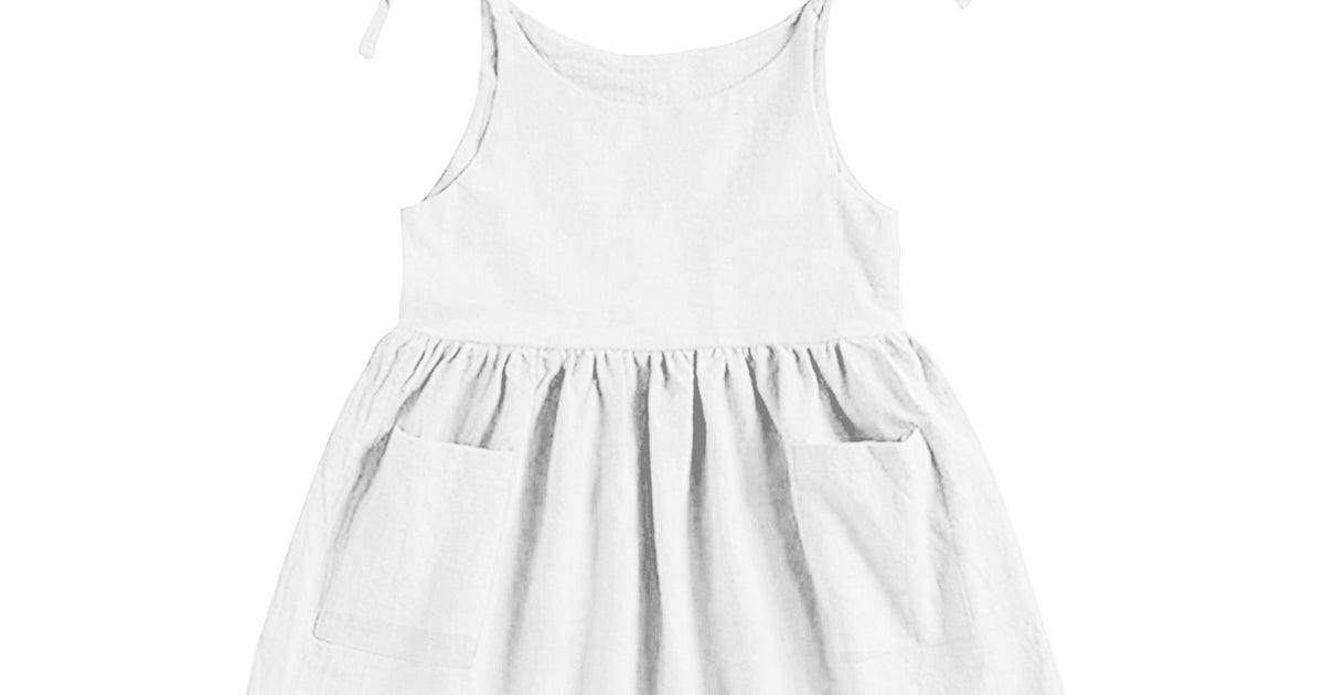 Ivory' Organic Sleeveless Nightdress