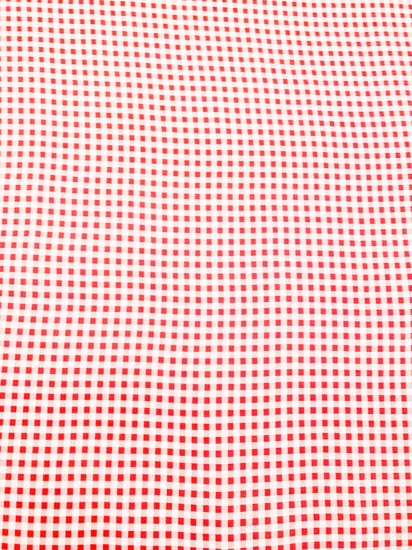 'Red and White Checkered' Organic Pajama Kurta Set