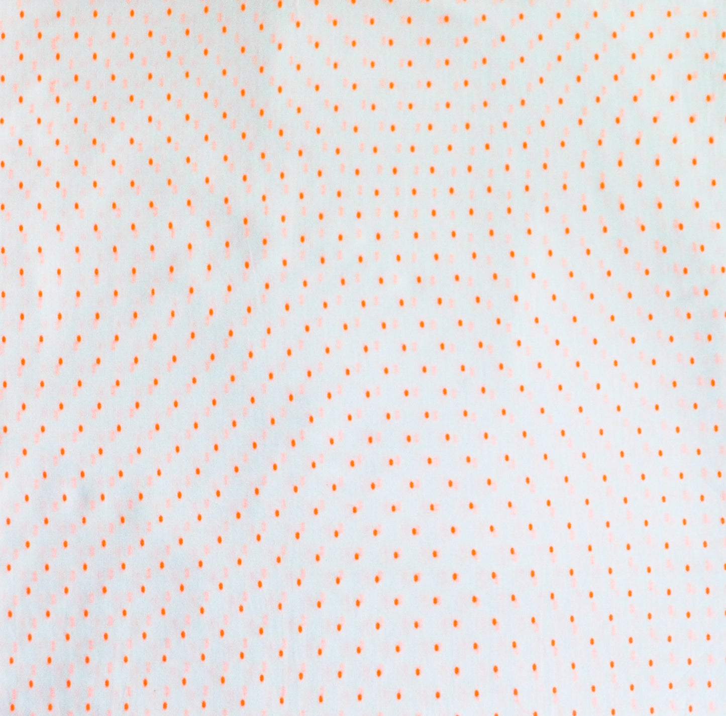 ‘Neon Orange Dots’ Organic Baby Pillow Cover