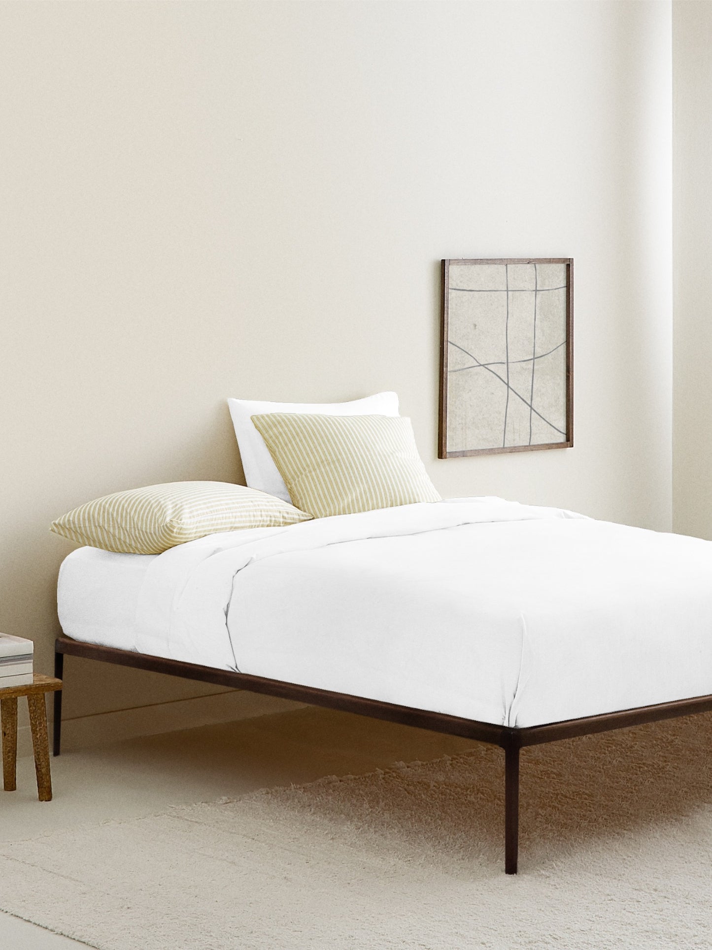 shaded-blue-dots-organic-queen-fitted-sheet