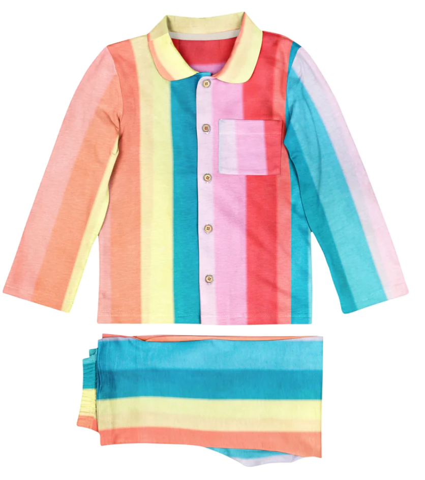 Collared Pajama Sets