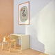 Atelier Forma 3-in-1 Kids’ Night Stand & Play Table - Cloud Grey