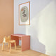 Atelier Forma 3-in-1 Kids’ Night Stand & Play Table - Guava Pink