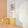 Atelier Forma 3-in-1 Kids’ Night Stand & Play Table - Pale Citron