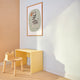 Atelier Forma 3-in-1 Kids’ Night Stand & Play Table - Pale Citron