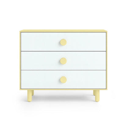 Pale Citron 3 Drawer