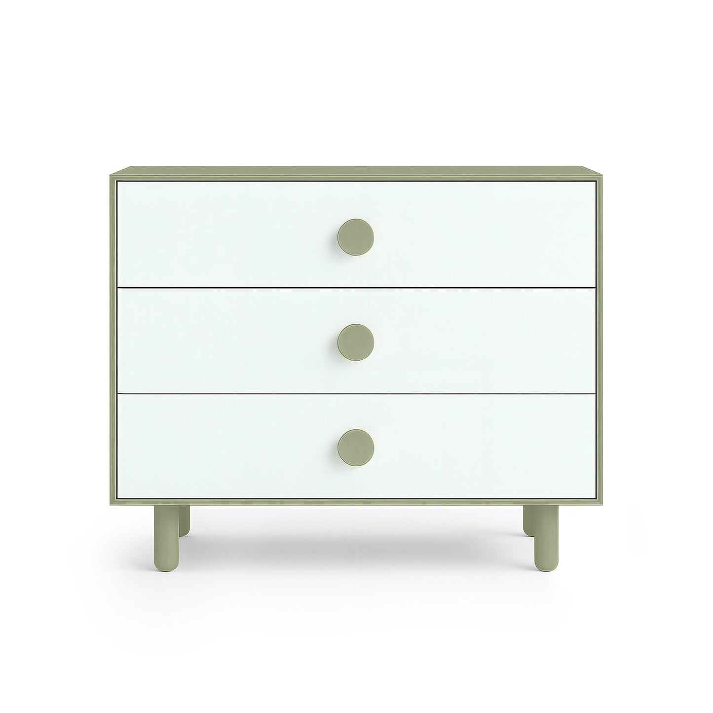 Sage Green 3 Drawer