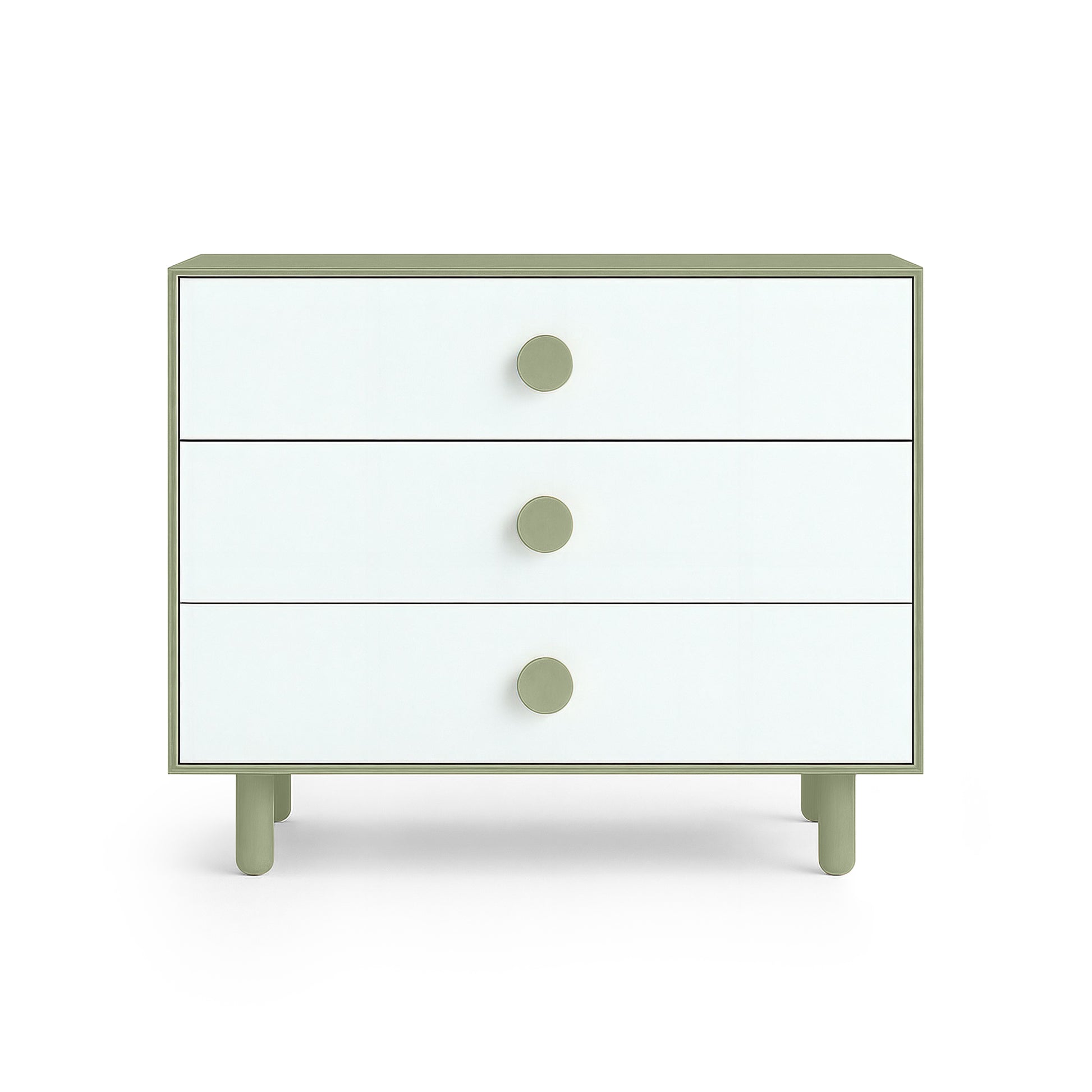 Sage Green 3 Drawer