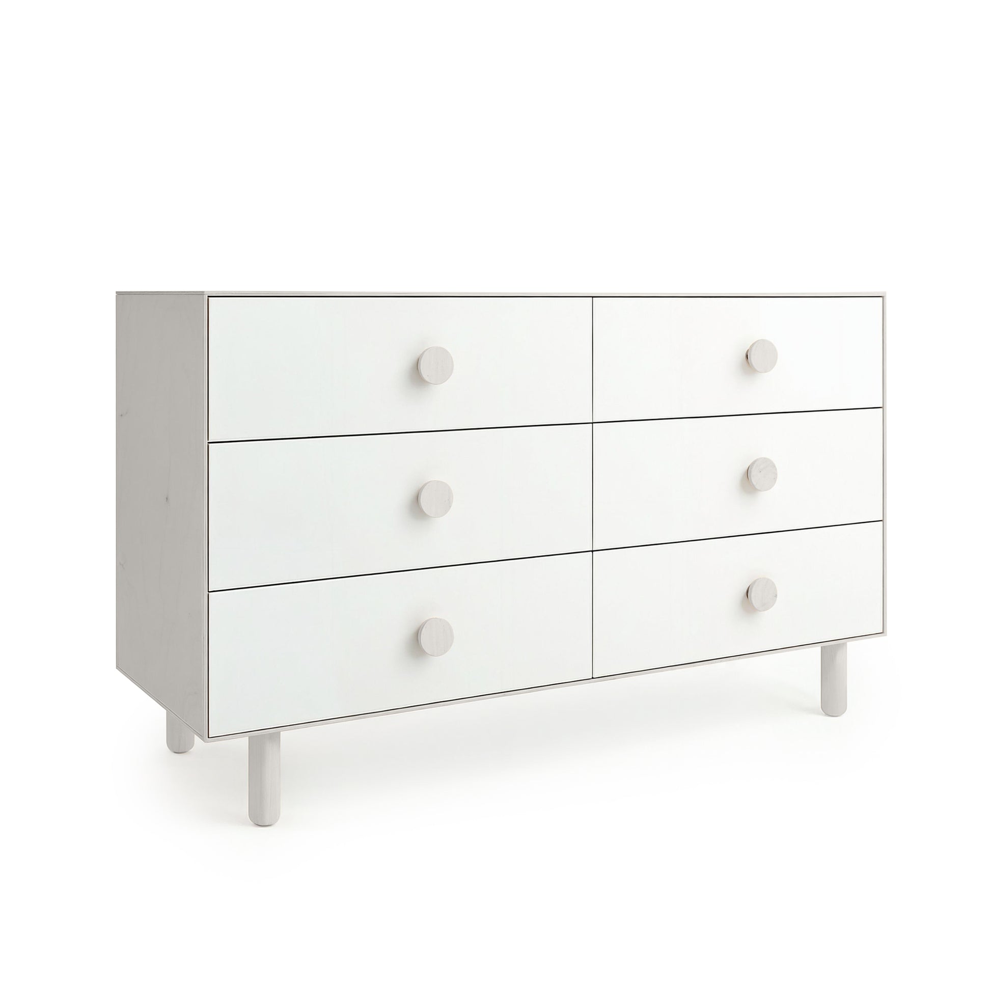 Cloud Grey 6 Drawer