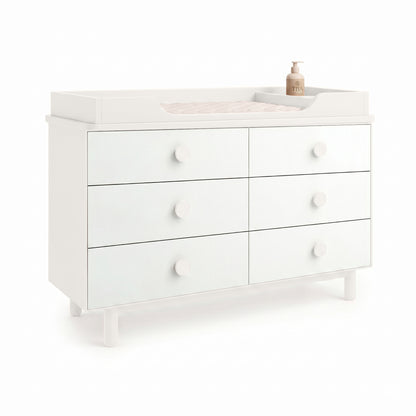 Cloud Grey 6 Drawer