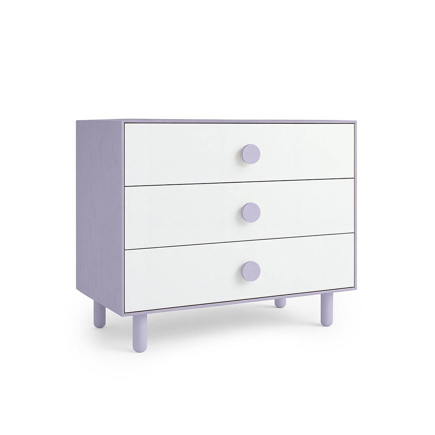 Lavender 3 Drawer