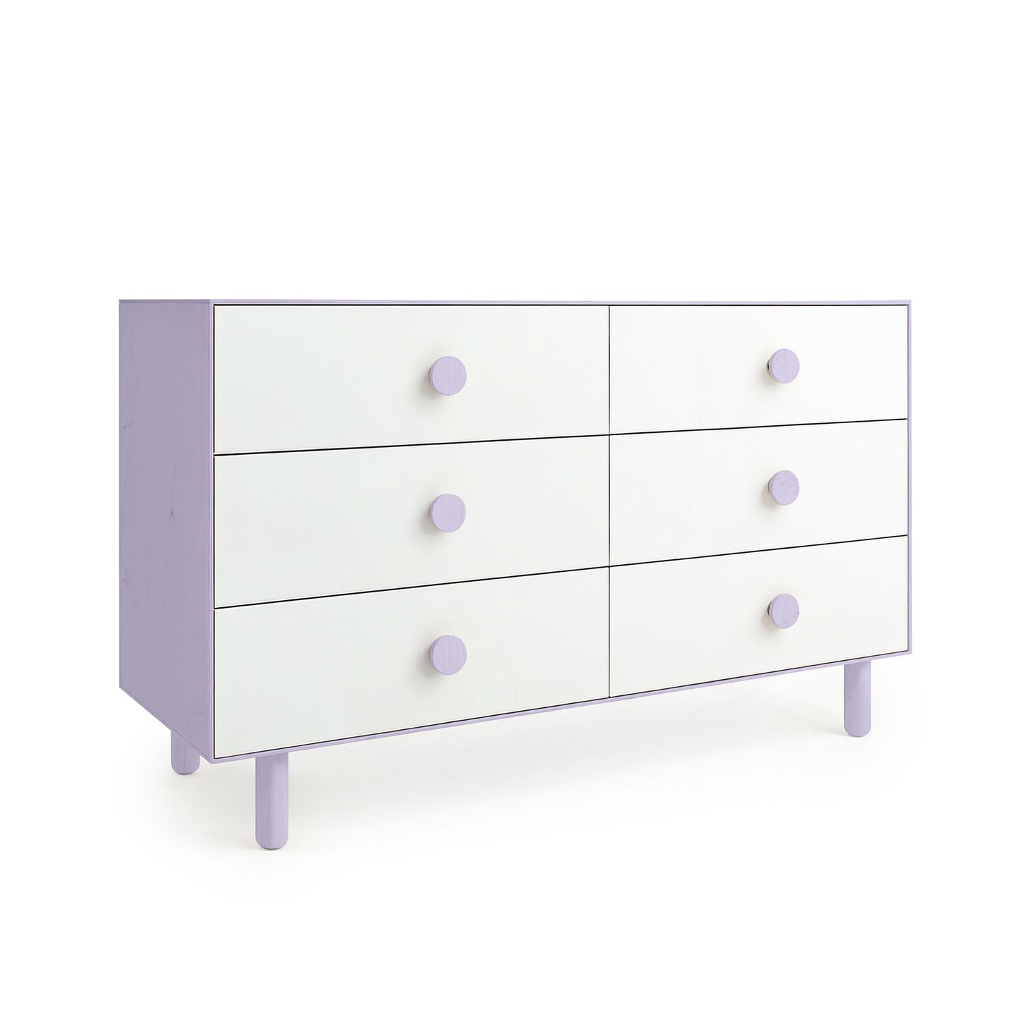 Lavender 6 Drawer