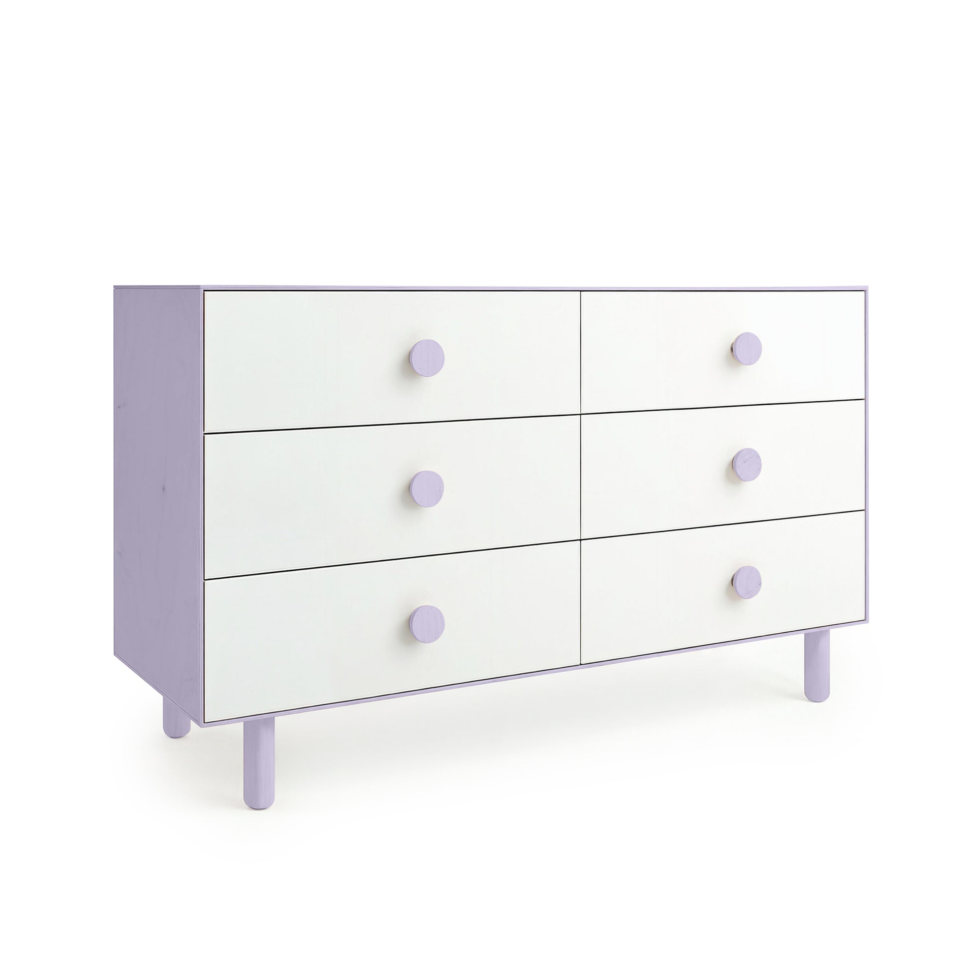 Lavender 6 Drawer