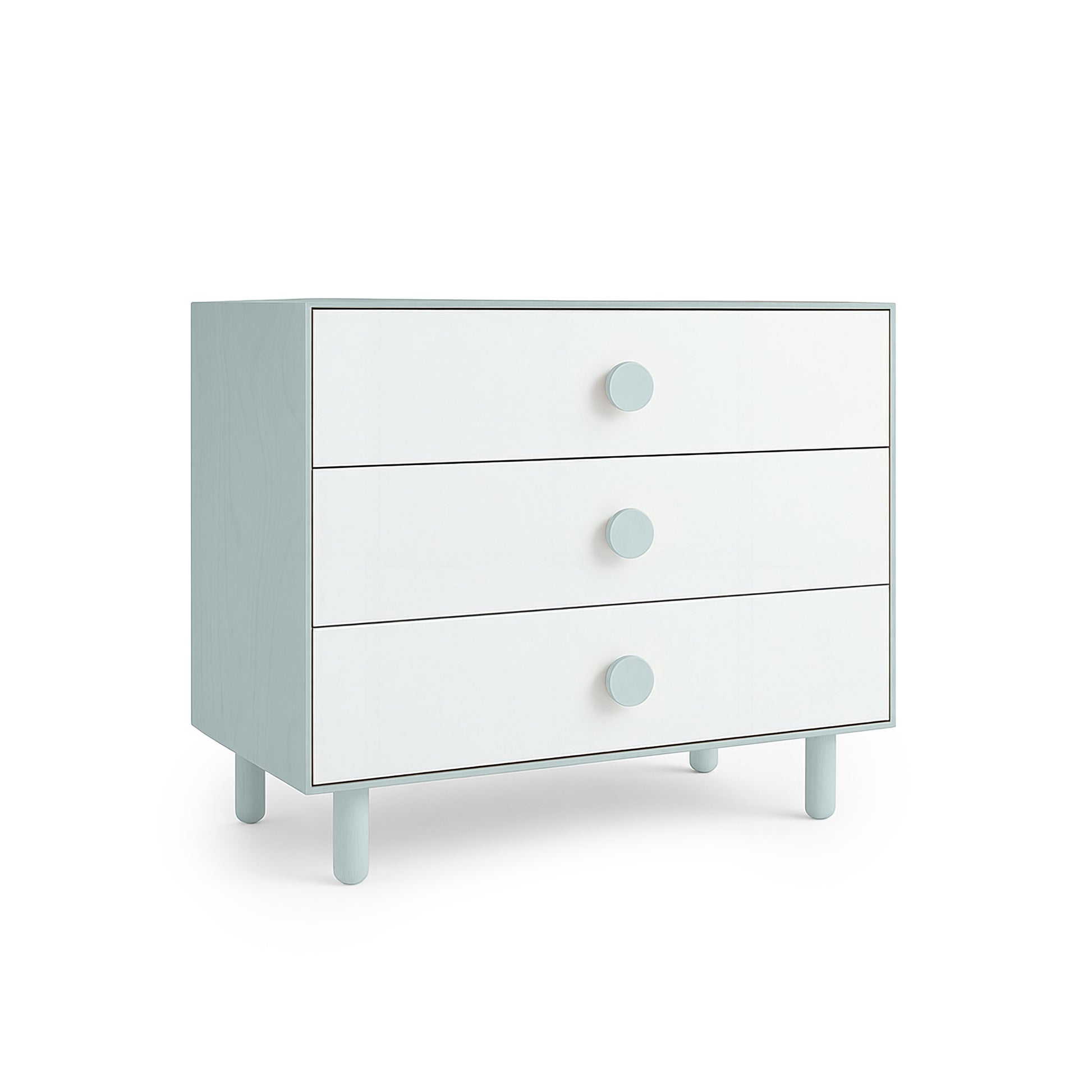 Mist Blue 3 Drawer