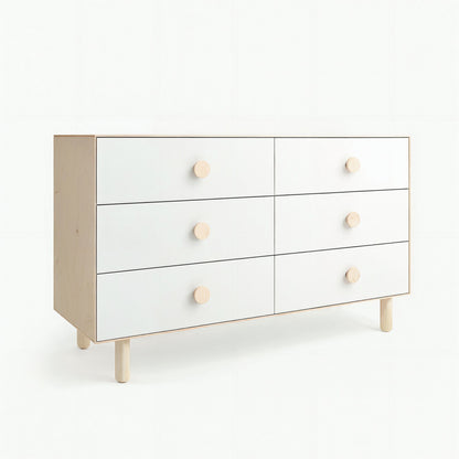 Natural 6 Drawer