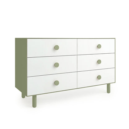 Sage Green 6 Drawer