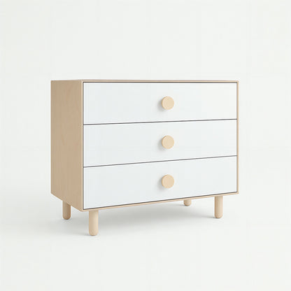 Natural 3 Drawer