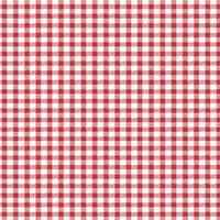 ‘Red Checks’ Organic Baby Bolster Cover