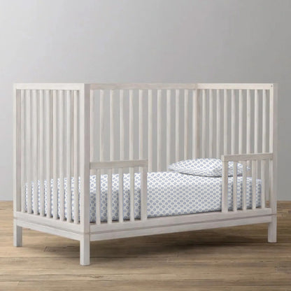 ‘Blue Orbit’ Organic Fitted Crib Sheet 1