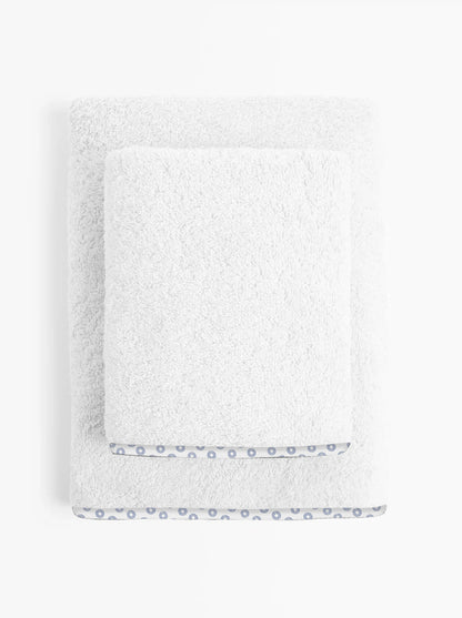 'Blue Orbit’ Organic Junior Towel Set