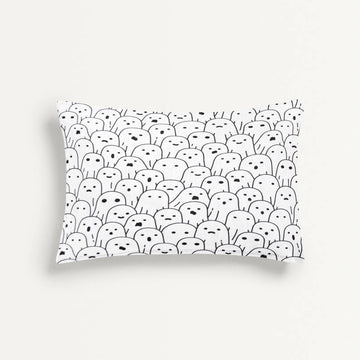 ‘Casper' Organic Junior Pillow Cover