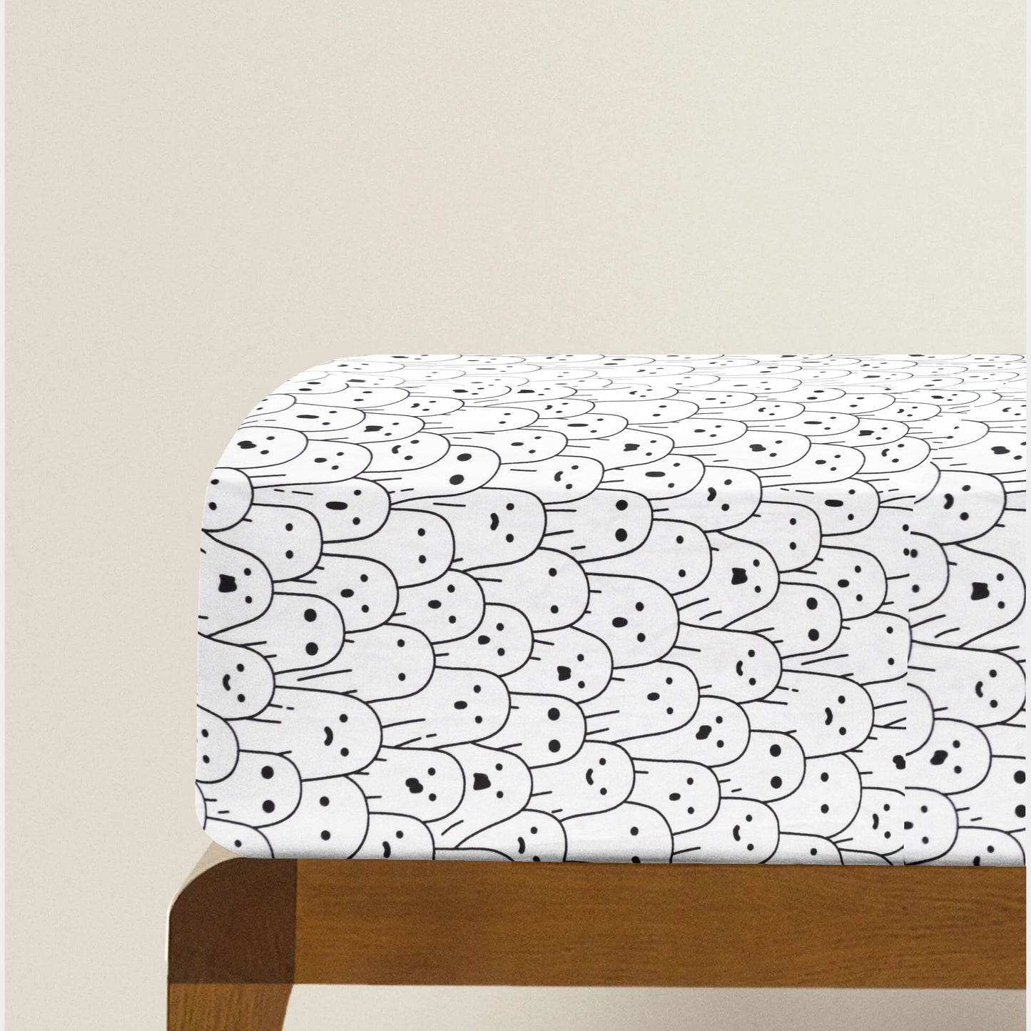 'Casper’ Organic Fitted Crib Sheet