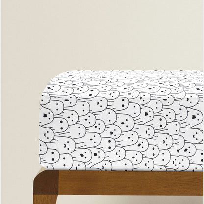 'Casper’ Organic Fitted Crib Sheet