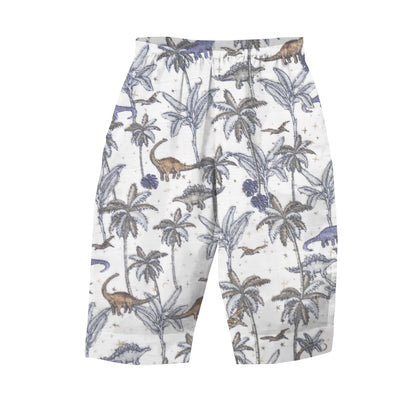 'Jurassic Park' Organic Collared Pajama Set 3