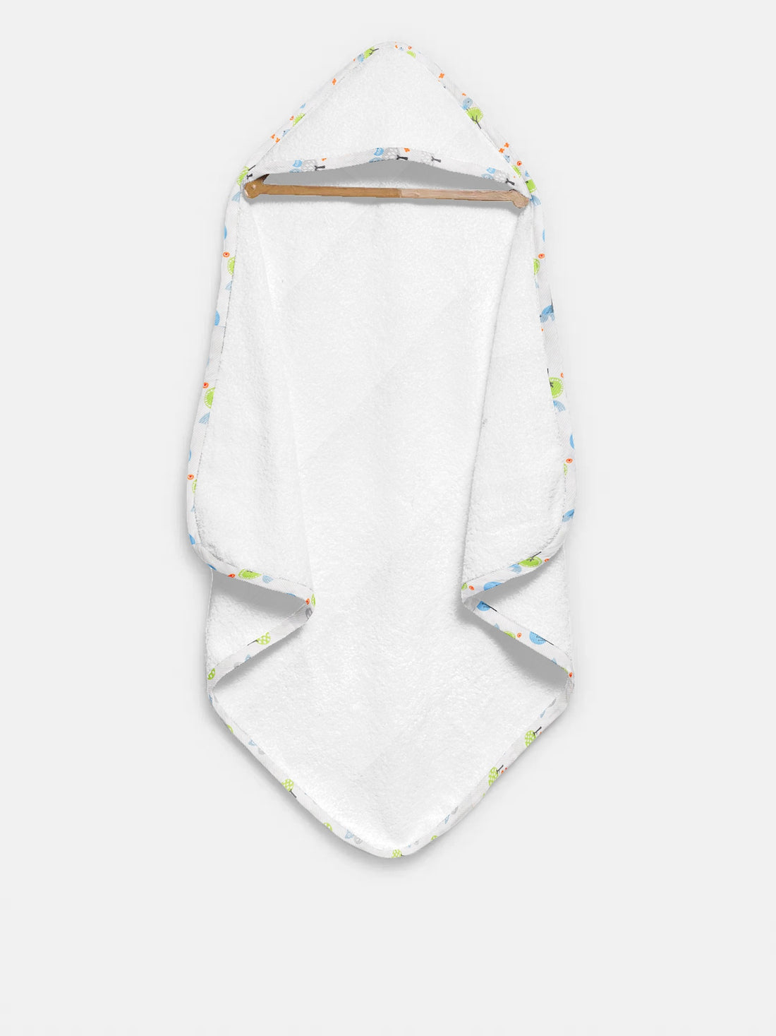 'Birdie Print’ Organic Hooded Towel Set