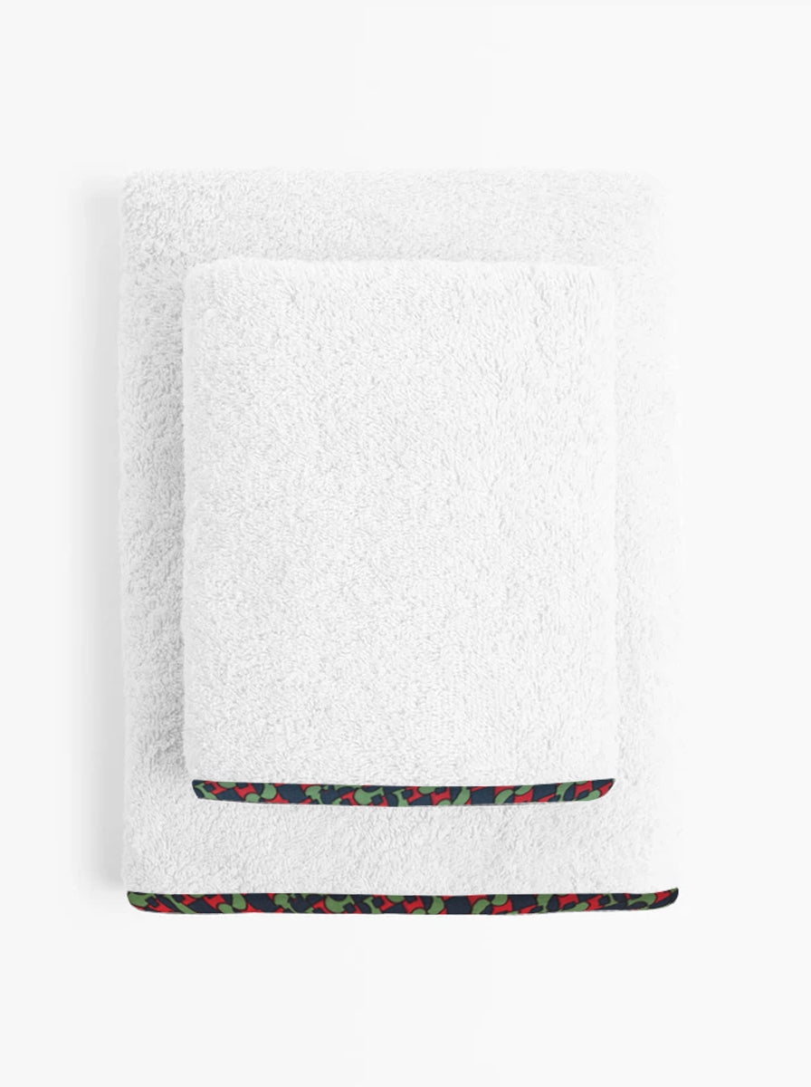 'Form Play’ Organic Junior Towel Set