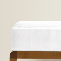 Grey Pencil Stripe’ Organic Fitted Crib Sheet