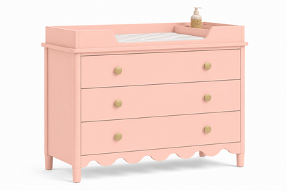 Guava Pink 3 Drawer