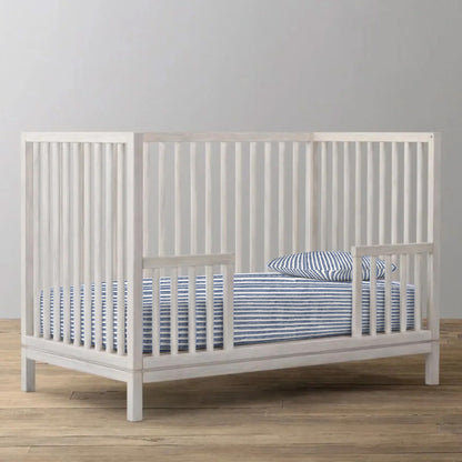 ‘Indigo Flow’ Organic Fitted Crib Sheet 1