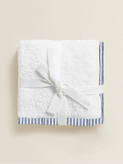 'Indigo Flow’ Organic Junior Towel Set