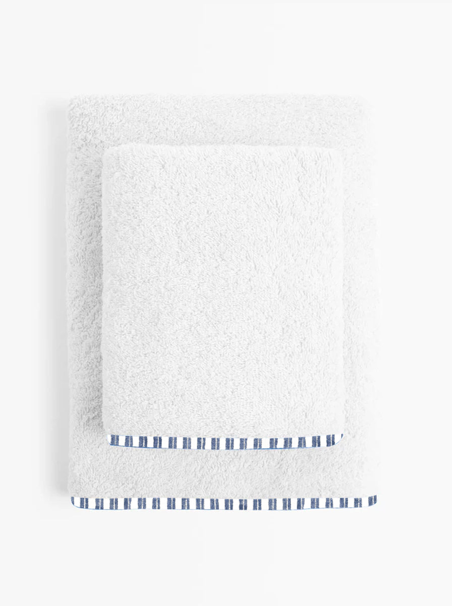 'Indigo Flow’ Organic Junior Towel Set