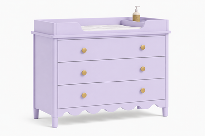 Lavender 3 Drawer