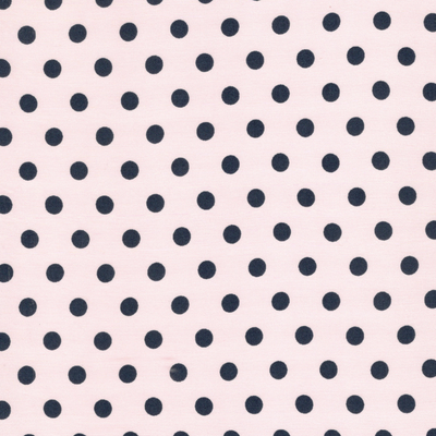 ‘Pink and Black Dots’ Organic Hooded Towel Set