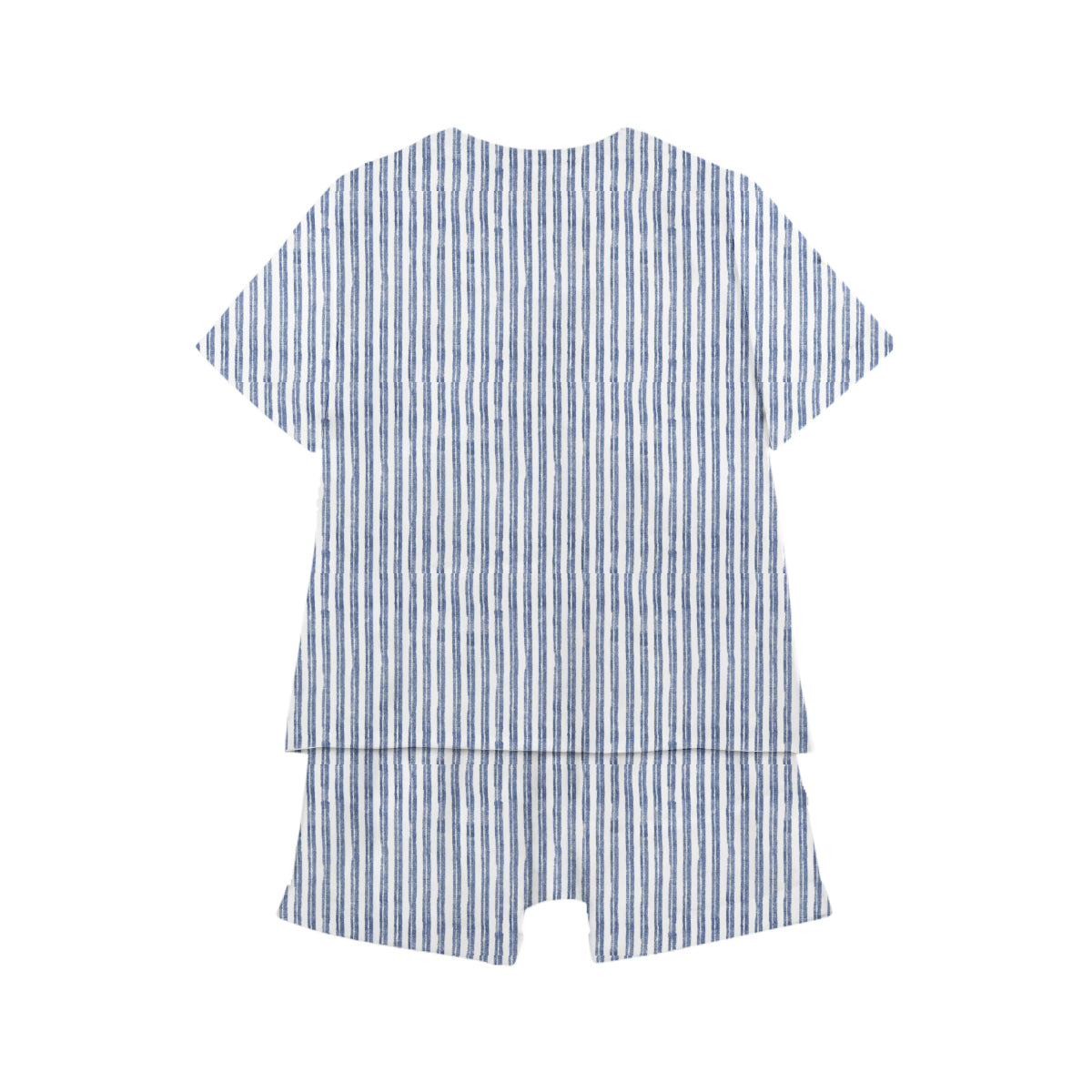 'Indigo flow' Organic Pajama Short Set